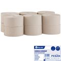 MERIDA ECONOMY roll toilet paper, grey, 1-ply, 19 cm diameter, recycled paper, 180 m (12 rolls / pack.)